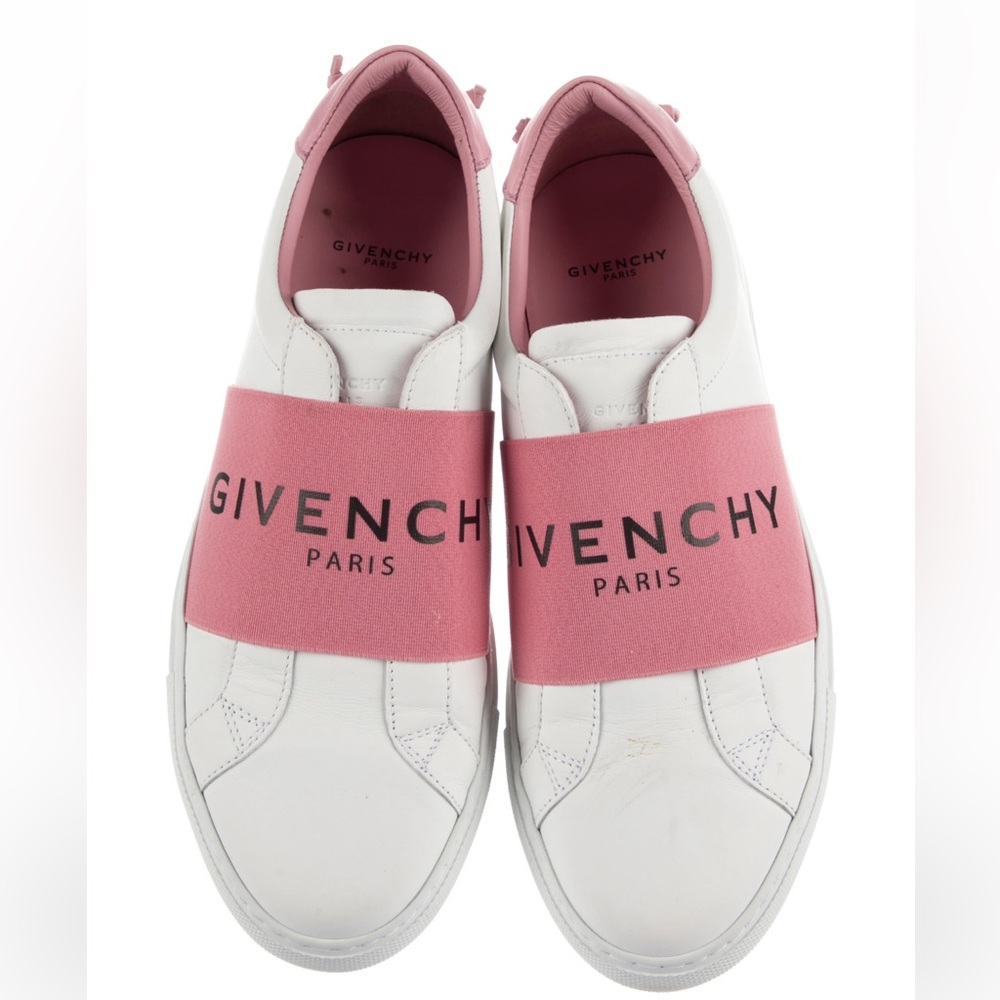 Givenchy Leather Colorblock Pattern Sneakers - Picture 3 of 4
